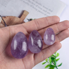 Undrilled Amethyst Yoni Eggs Massage Jade egg to Train Pelvic Muscles Kegel Exercise